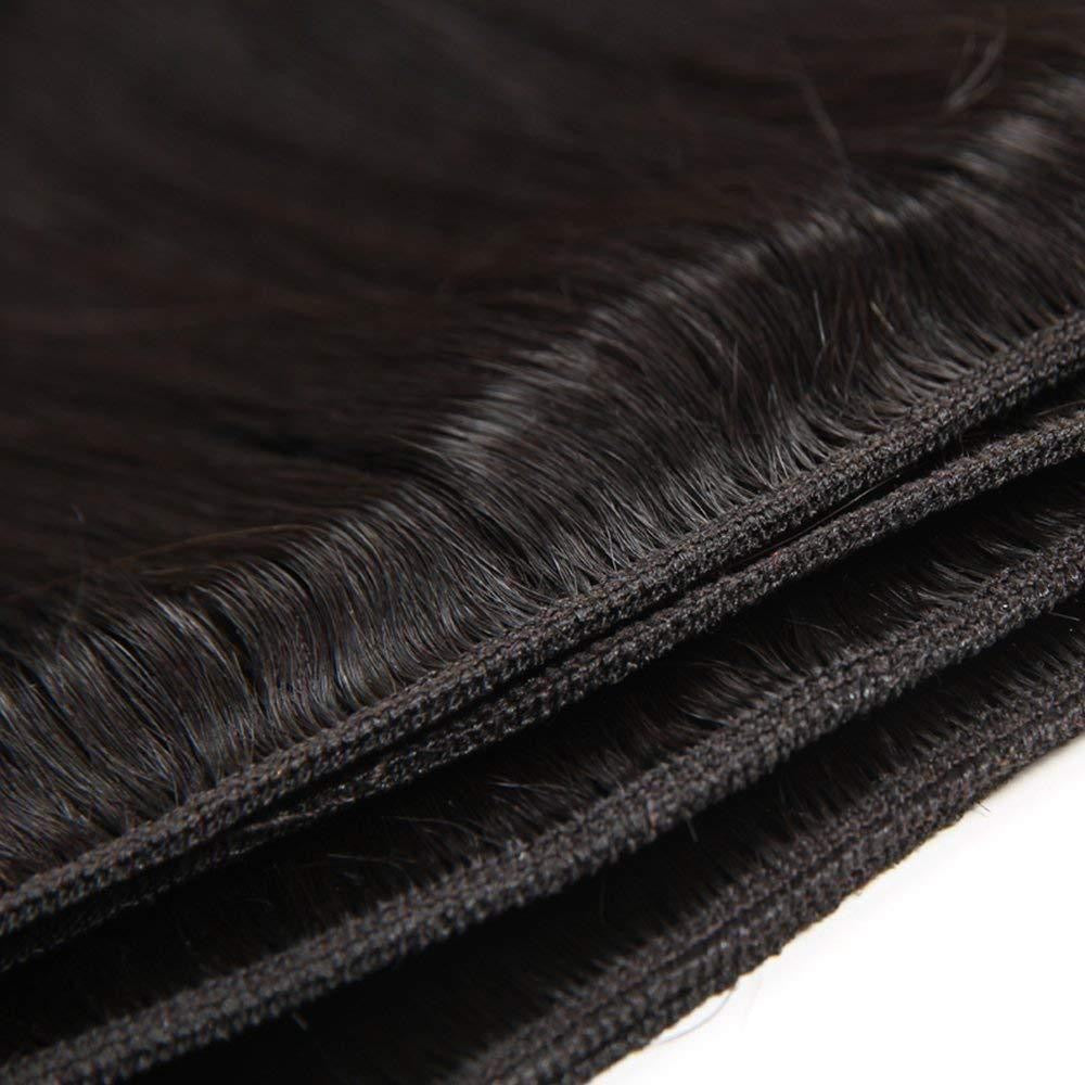 Natural Color Brazilian Virgin Human Hair Bundle Weft