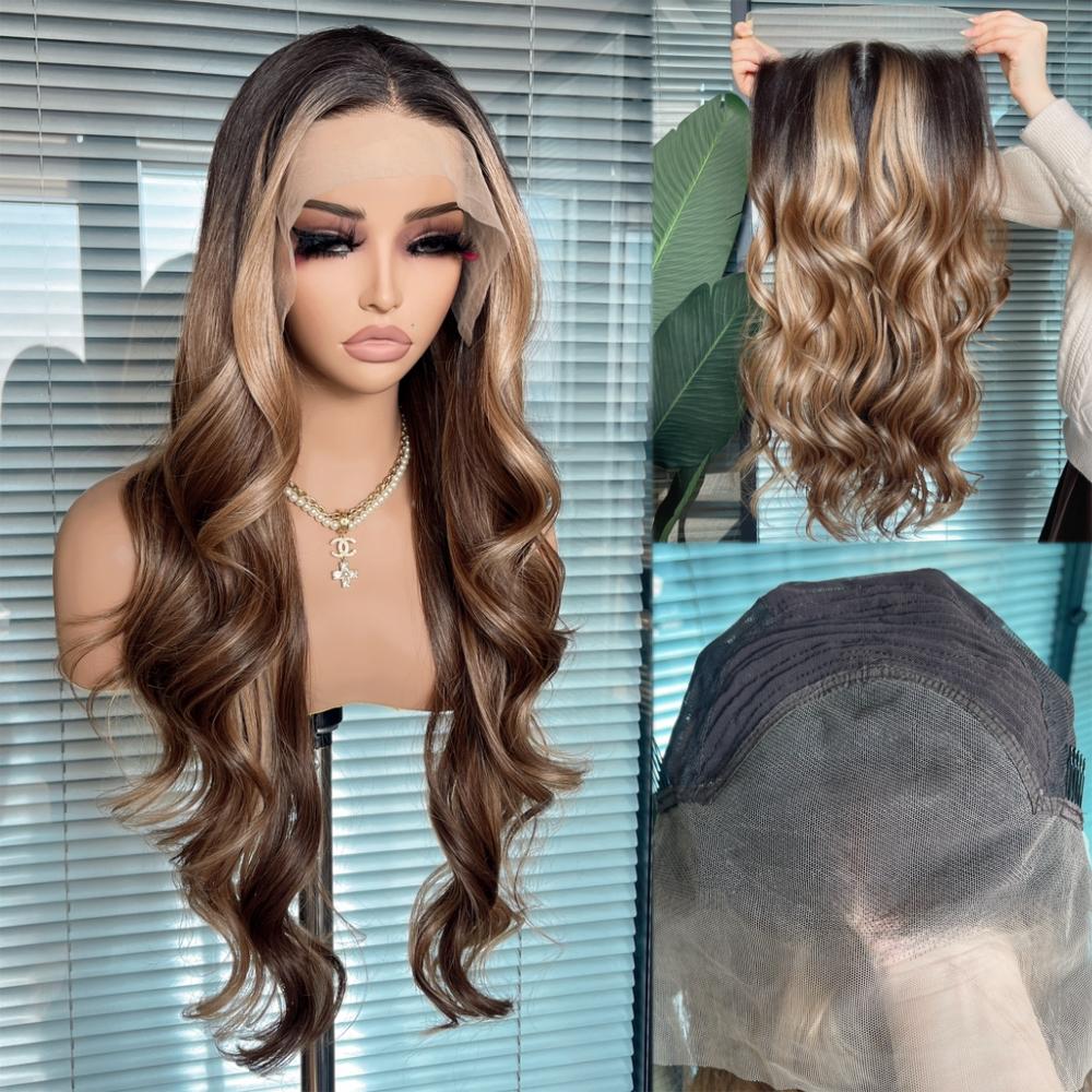 13x4 30” Luxury Synthetic High Heat Resistant Wig