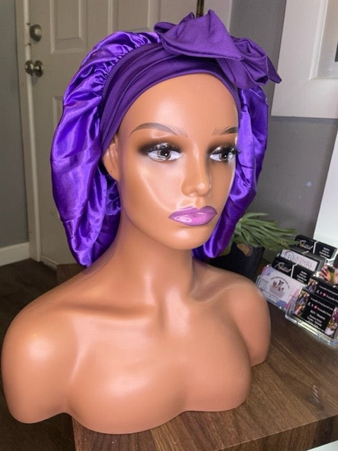 Adjustable Satin Bonnets