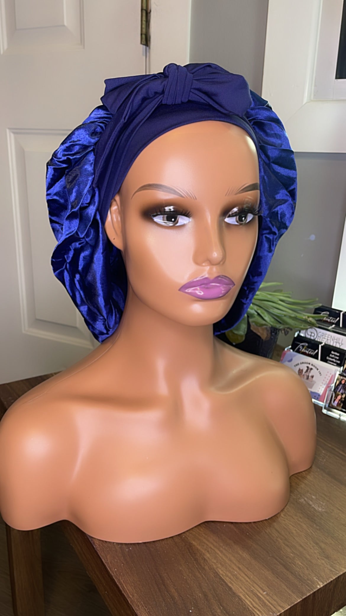 Adjustable Satin Bonnets